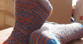 Cursive Socks